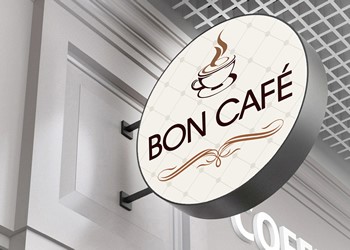 Наружная реклама «Bon Cafe»